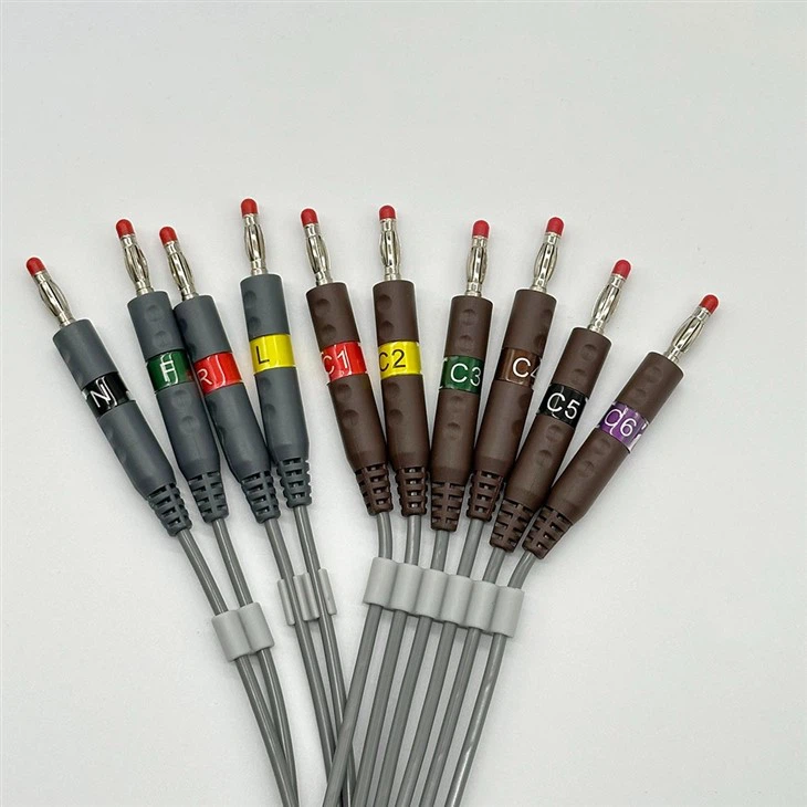 Original Medex EKG Cable 10-Lead Banana IEC