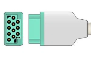 GE Medical Responder2000 10Lad EKG vázvezeték