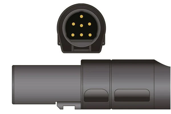 Novametrix 7-pin Adult Clip SPO2 Sensor