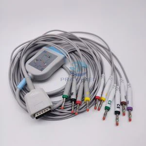 Burdick EKG kábel banánnal 4.0