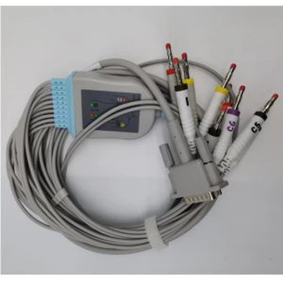 Philips kompatibilis EKG EKG kábel IEC vezetékkel